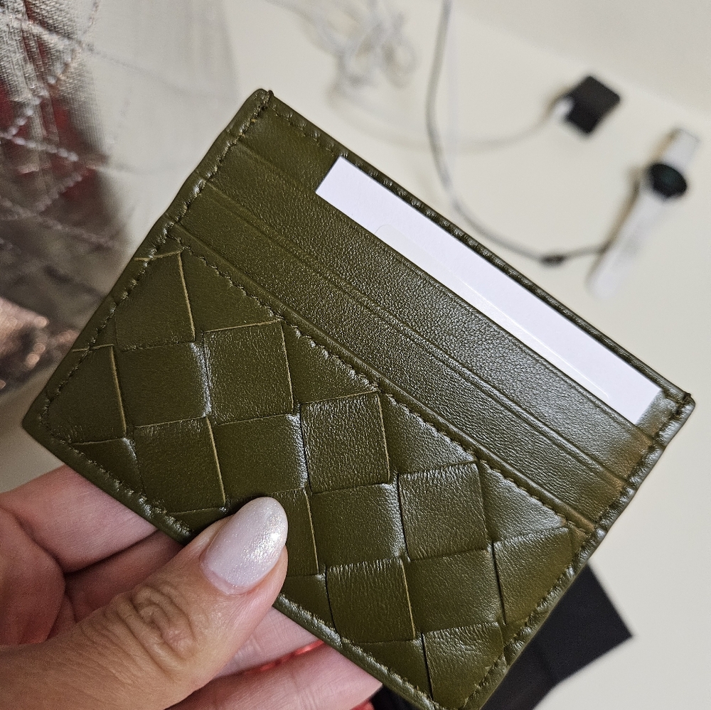 Intrecciato credit card case Bottega Veneta